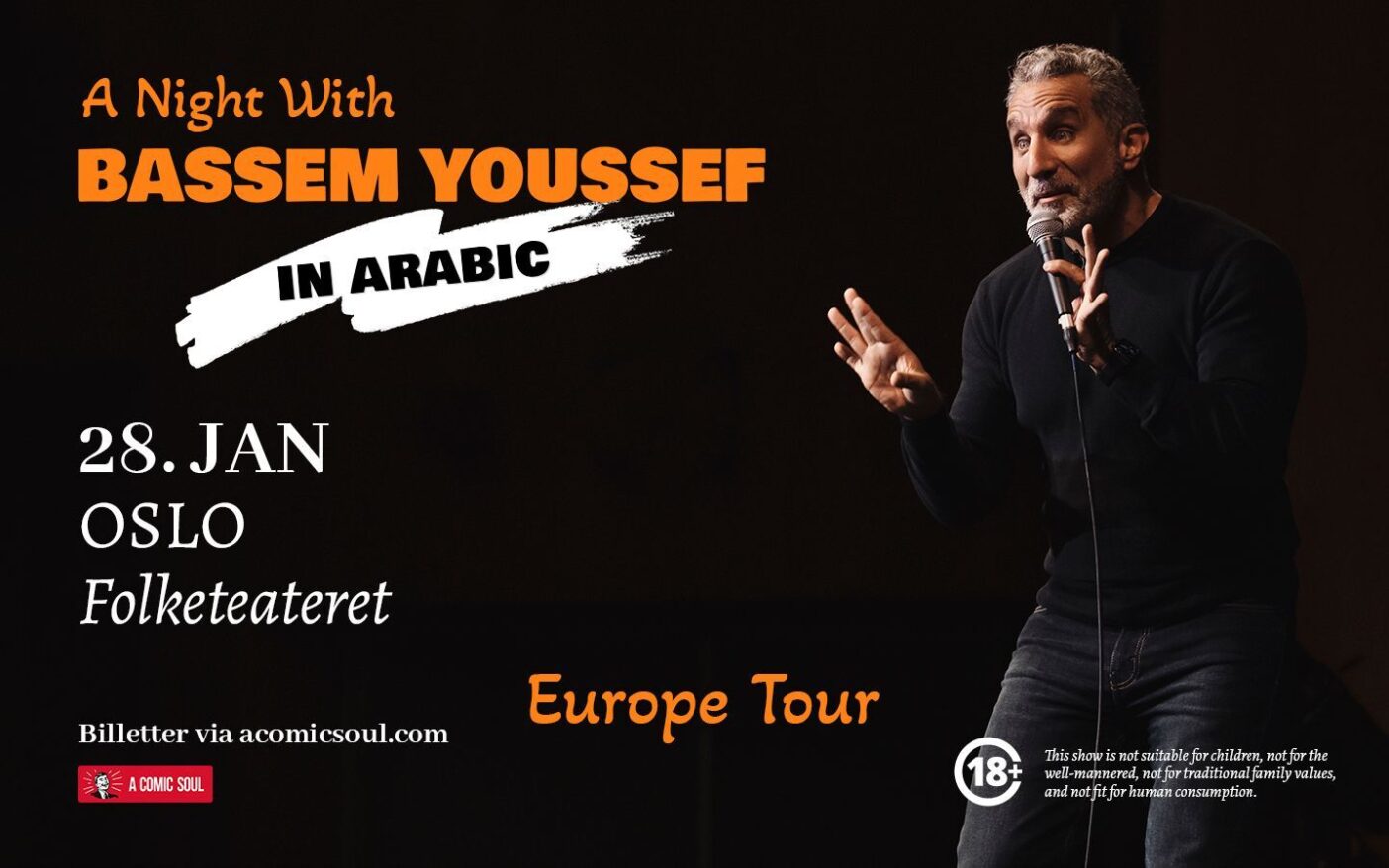An Arabic Night with Bassem Youssef