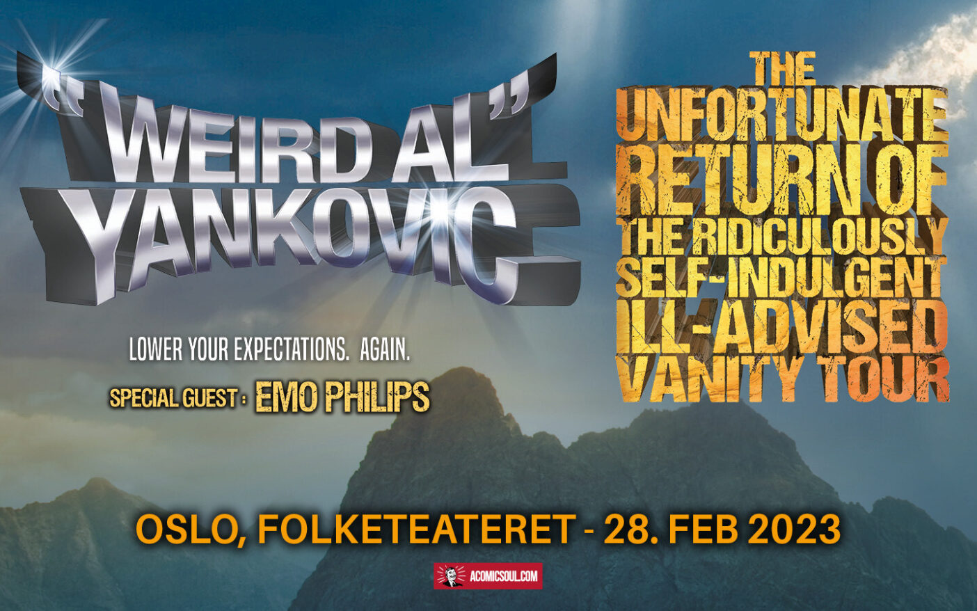 “WEIRD AL” YANKOVIC (i salg fra 11. nov)